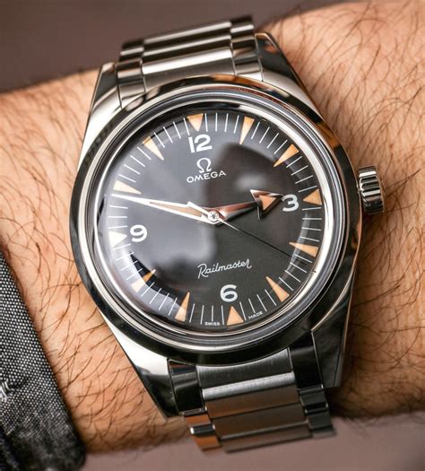 omega railmaster thickness|omega seamaster railmaster.